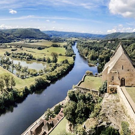 Au Coeur De Beynac, Une Maison De Caractere Avec Jardin Terrasse Exteriér fotografie