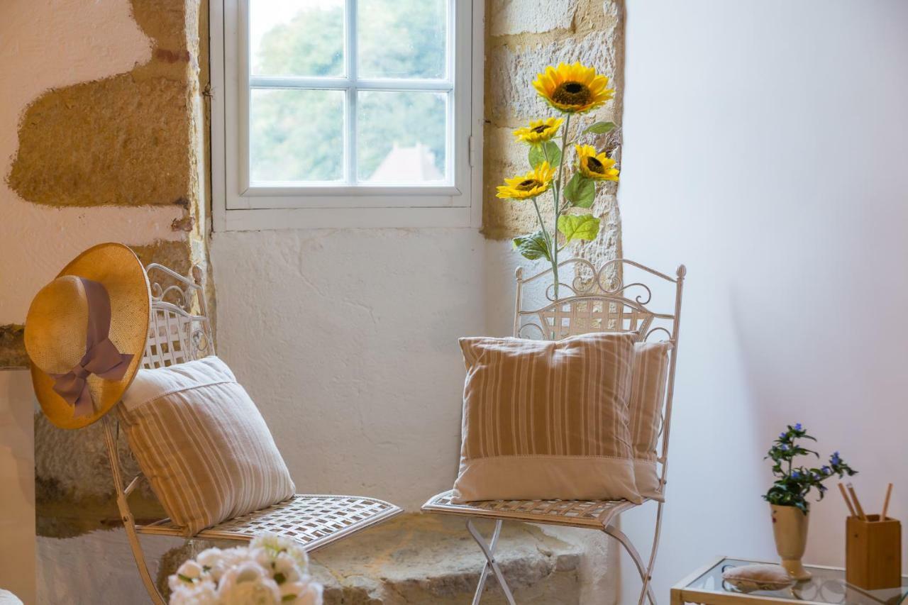 Au Coeur De Beynac, Une Maison De Caractere Avec Jardin Terrasse Exteriér fotografie